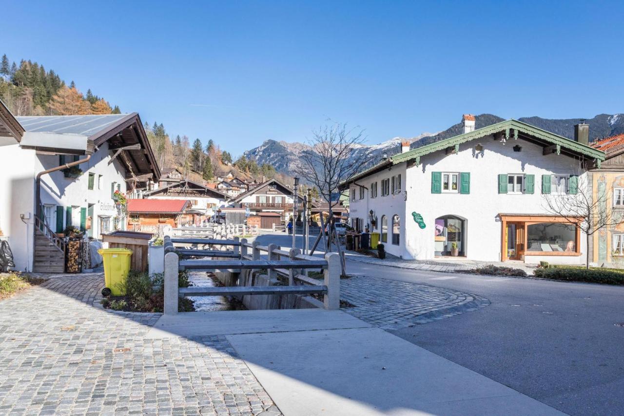 Ferienwohnung Rosenquarz Mittenwald Zewnętrze zdjęcie