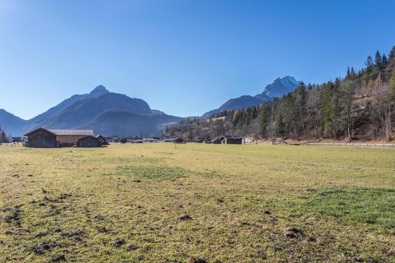 Ferienwohnung Rosenquarz Mittenwald Zewnętrze zdjęcie