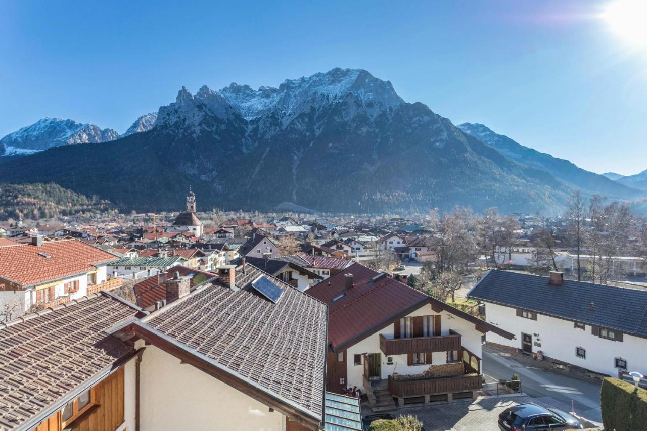 Ferienwohnung Rosenquarz Mittenwald Zewnętrze zdjęcie