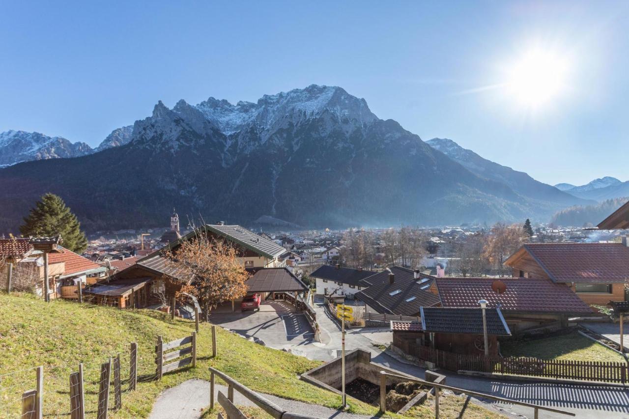 Ferienwohnung Rosenquarz Mittenwald Zewnętrze zdjęcie