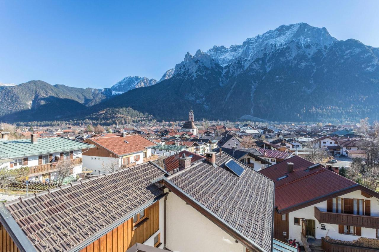 Ferienwohnung Rosenquarz Mittenwald Zewnętrze zdjęcie