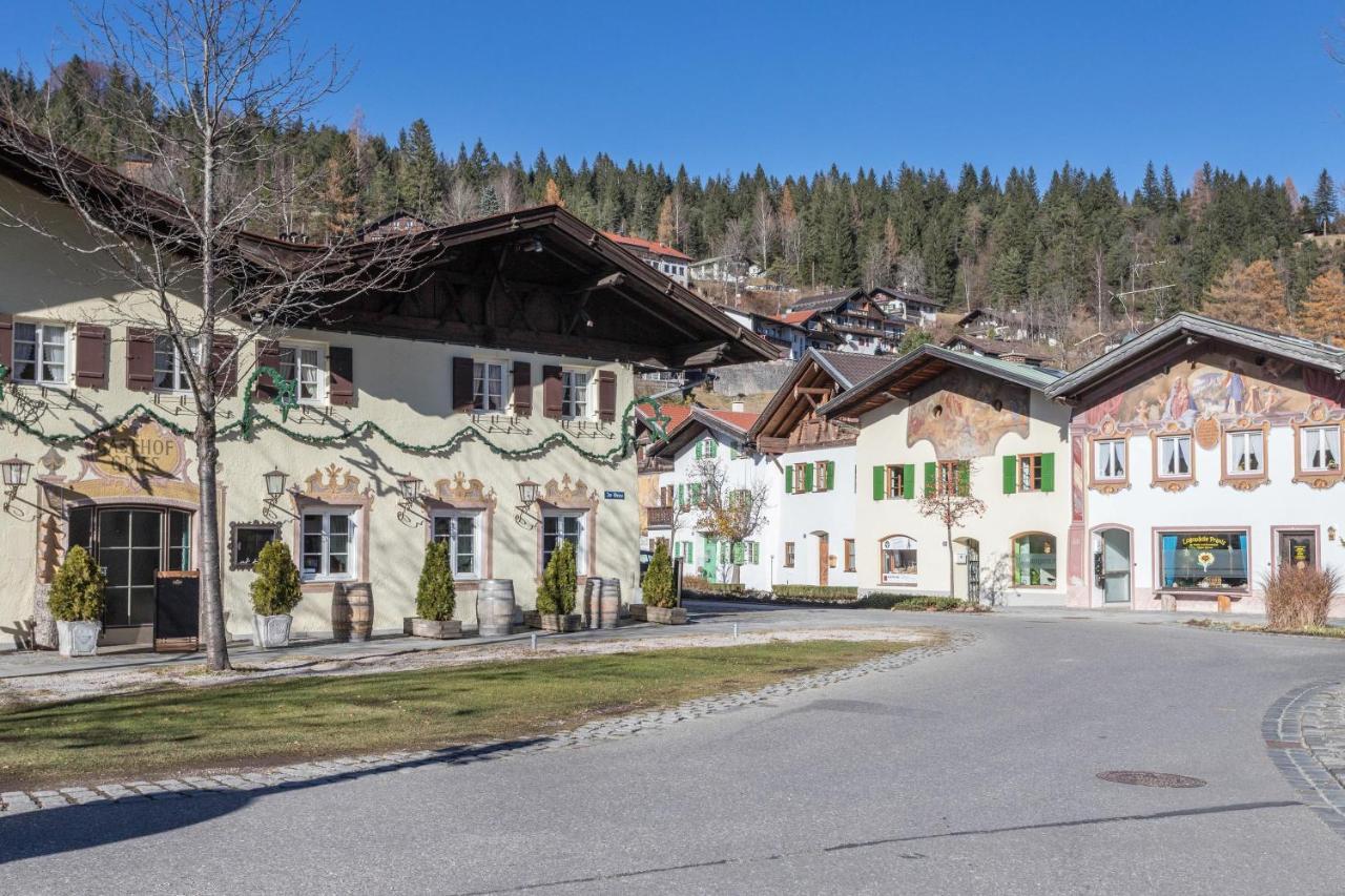 Ferienwohnung Rosenquarz Mittenwald Zewnętrze zdjęcie